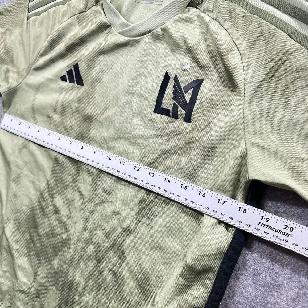 Adidas LAFC Soccer Jersey Mens Medium Green Authentic 23/24‎ Slim Fit AEROREADY